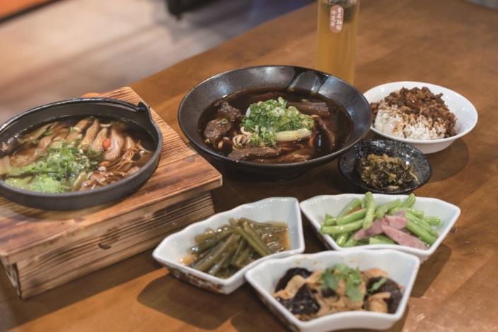 Jin Ming Noodle House is known for several beloved dishes among food lovers. Their beef noodle soup features tender, juicy chunks of meat, and the rich broth is es