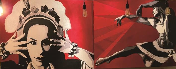 Eye of the Sun was inspired by the café’s manager, Shumai, who is also Yosifu’s sister