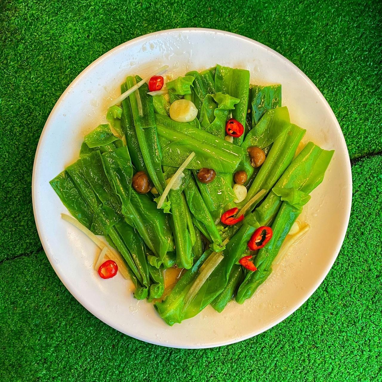 A19 原住民野菜風味料理 山蠔驚奇
